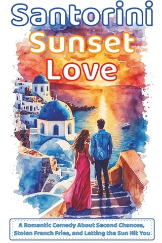 Santorini Sunset Love