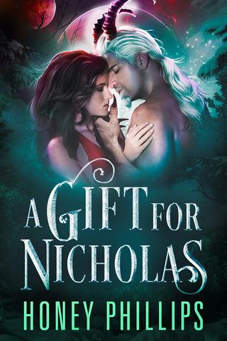 A Gift for Nicholas: A SciFi Alien Warrior Holiday Romance (Horned Holidays #02)
